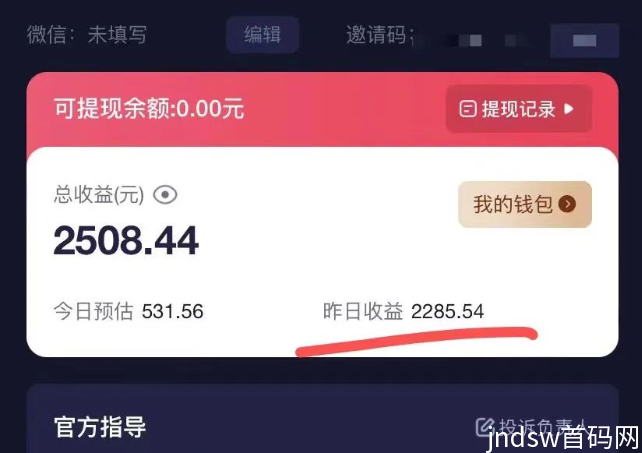 抖音小程序推广项目，单日收入2000+，太猛了！_1